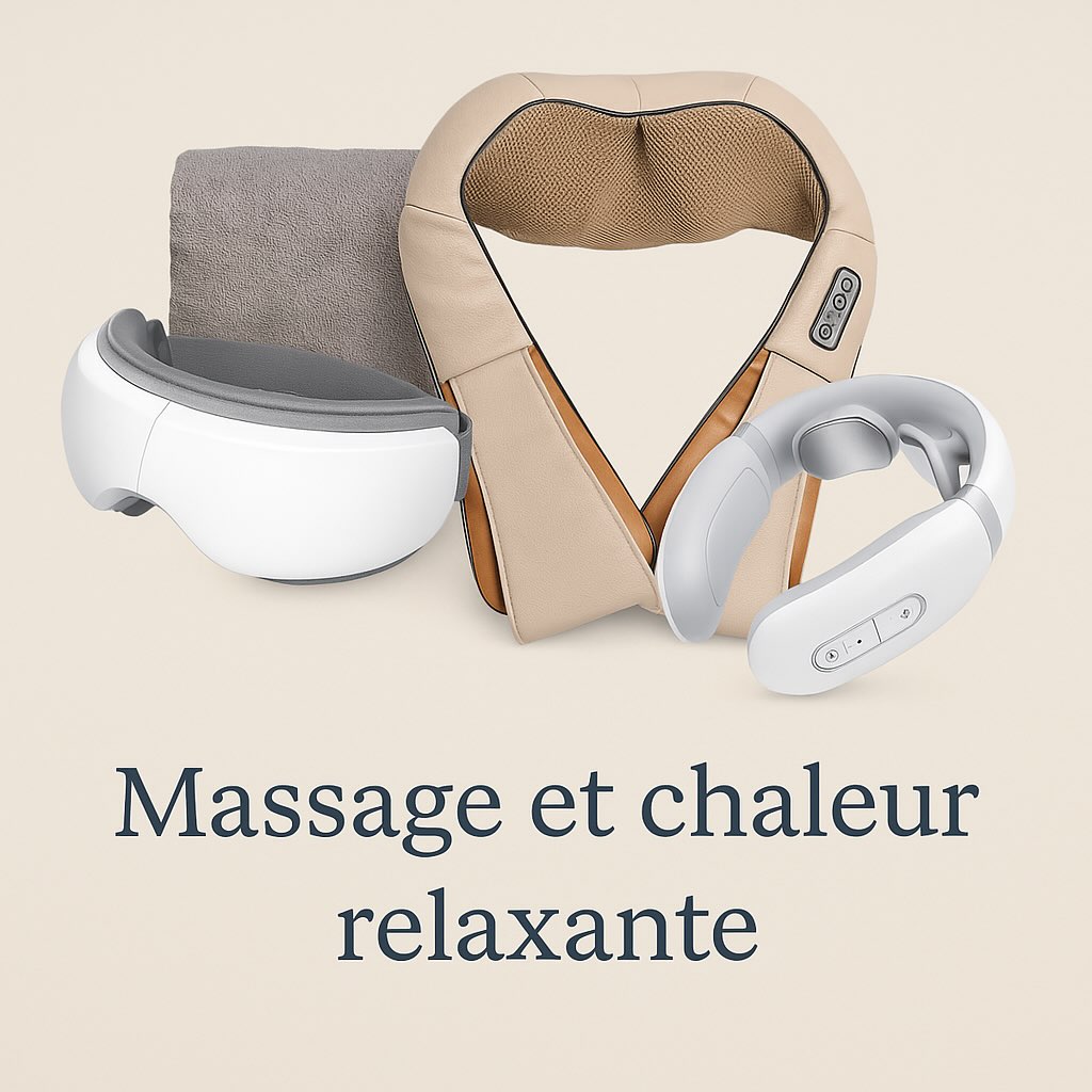 Massage et chaleur relaxante