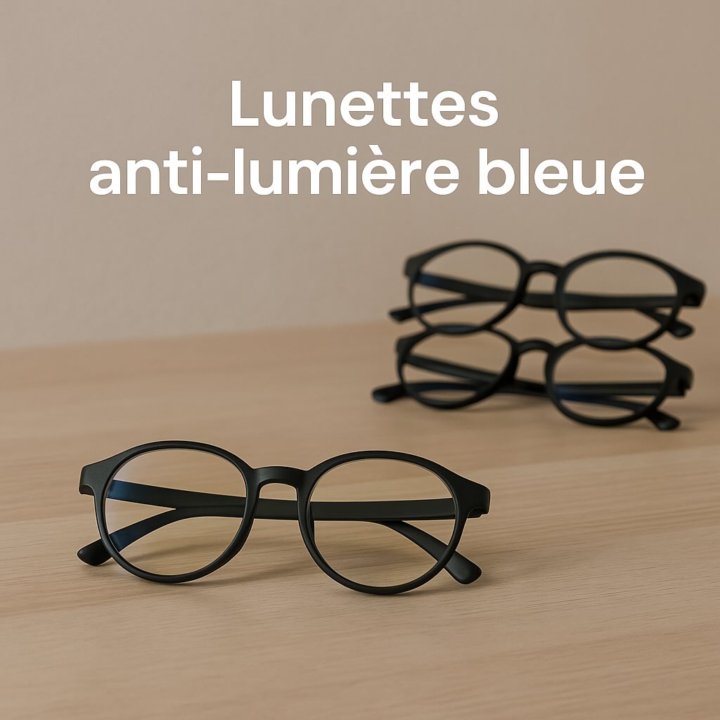 Lunettes anti-lumière bleu (sans correction)