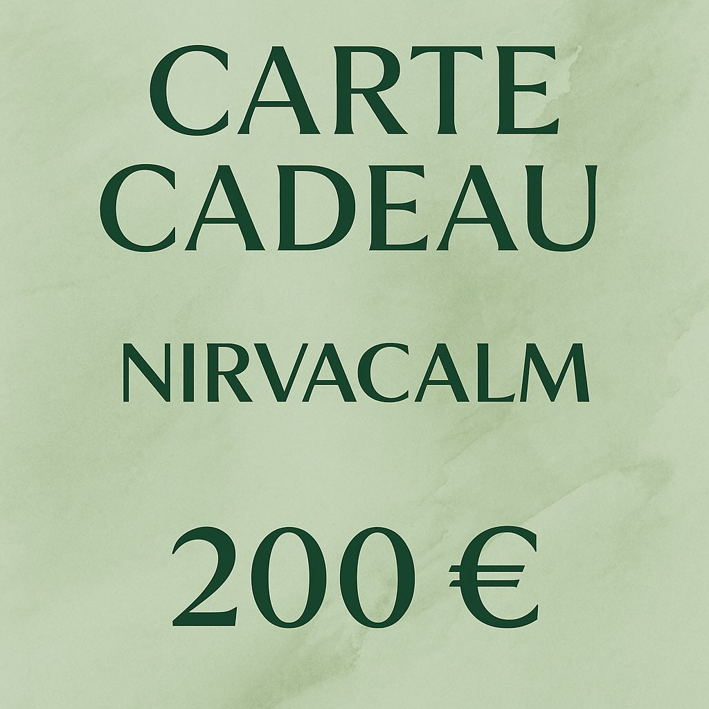 Carte cadeau Nirvacalm