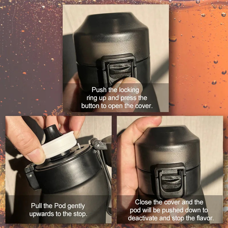 Bouteille d’eau aromatisante – Hydratation saine, saveurs naturelles