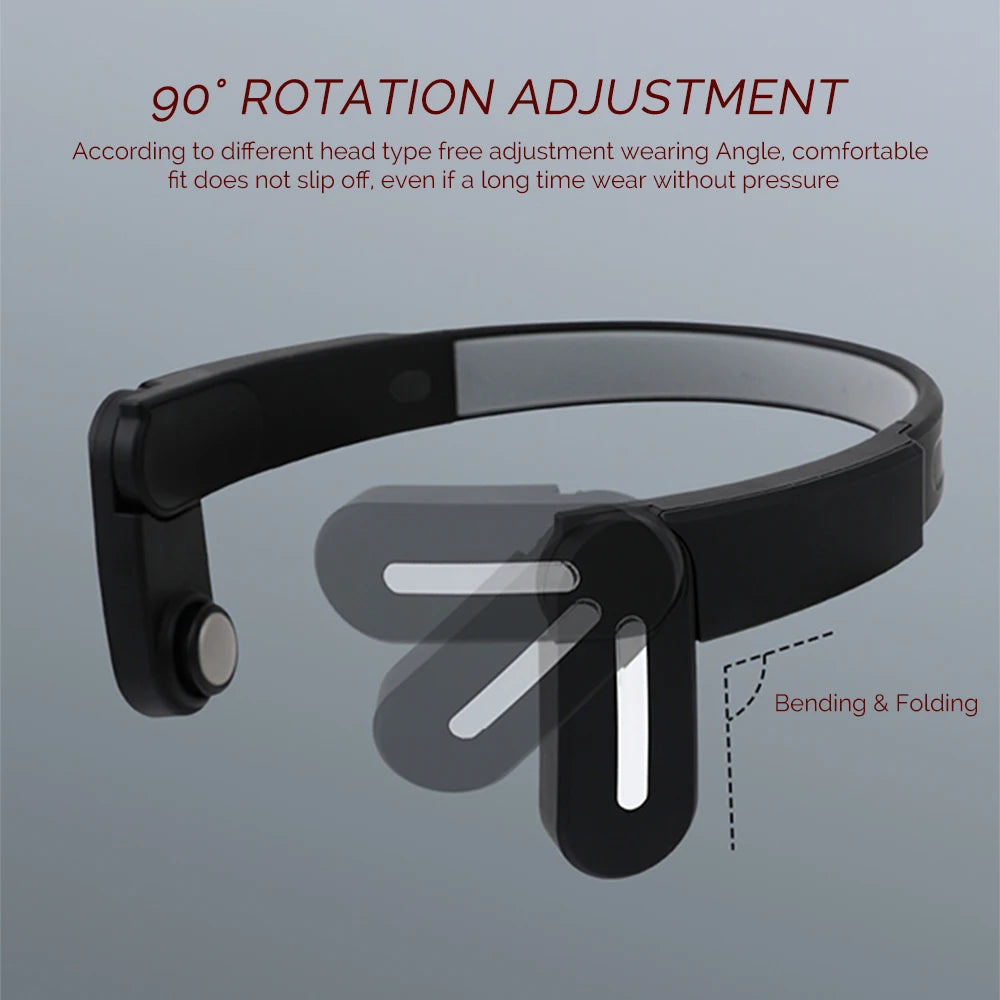 Masseur de tête EMS – Soulagement ciblé des tempes & détente cérébrale