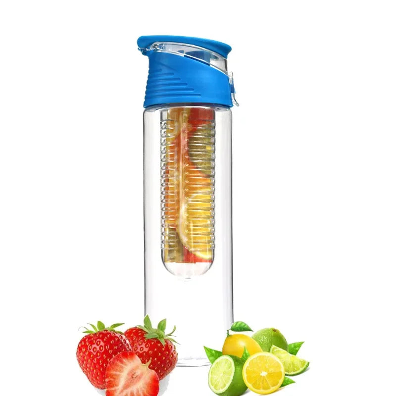 bouteille infuseur de fruits sans paille