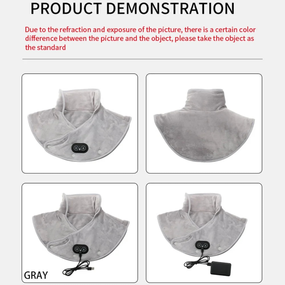 Écharpe chauffante – Détente du cou soulagement des tensions