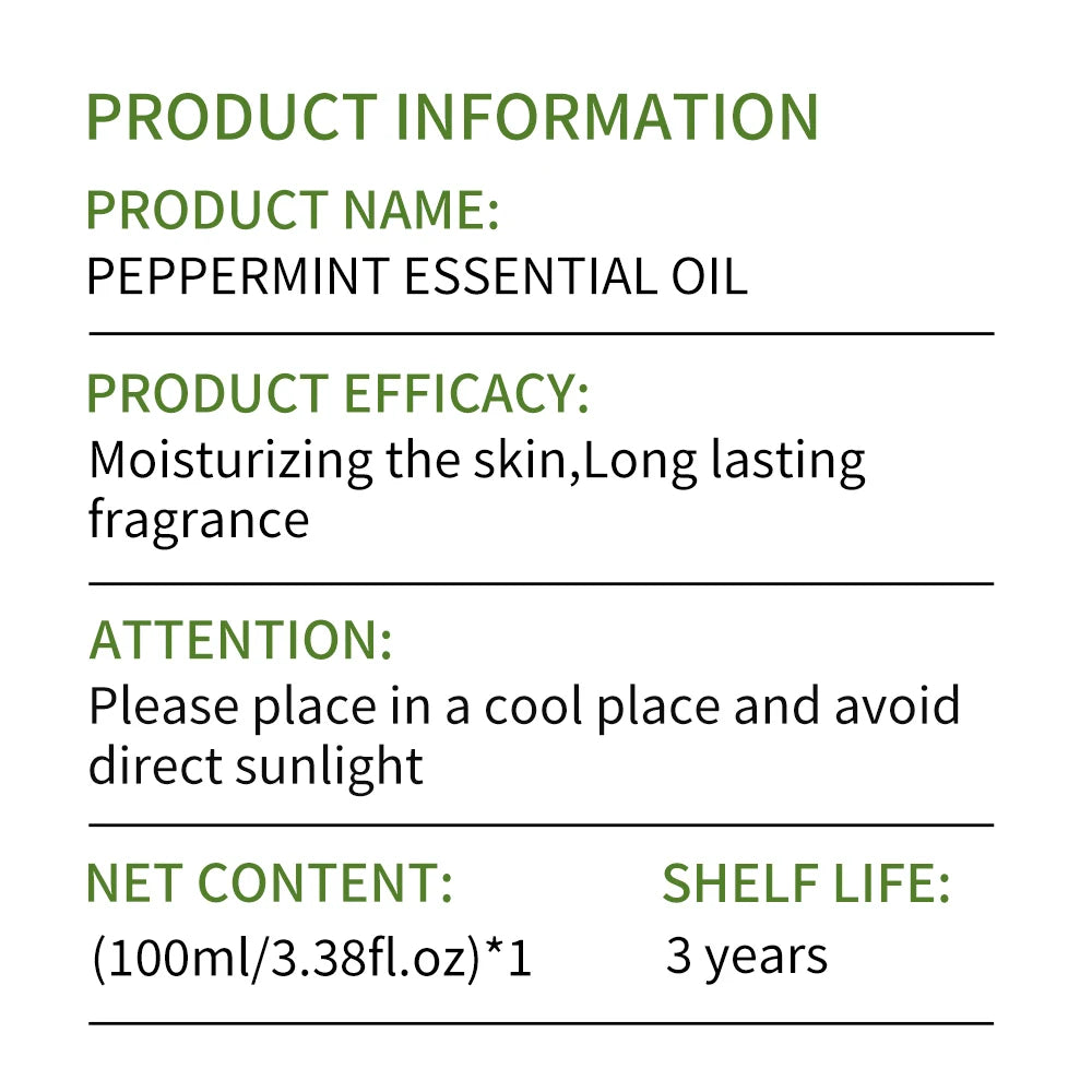 huile essentielle Menthe poivré 60ml