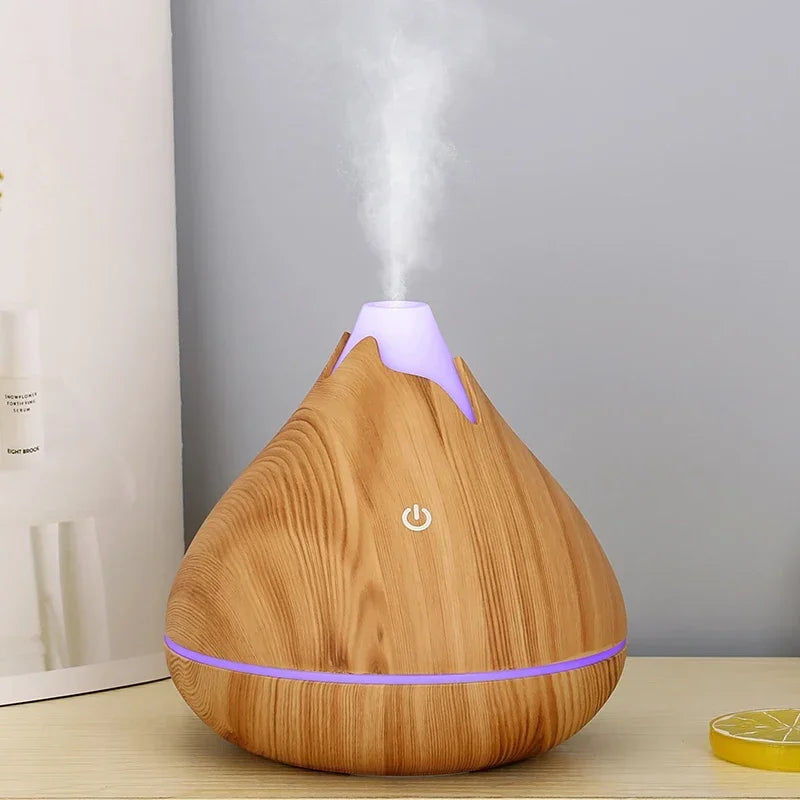 Diffuseur d'huiles essentielles 200ml  avec télécommande avec lumière LED 7 couleurs