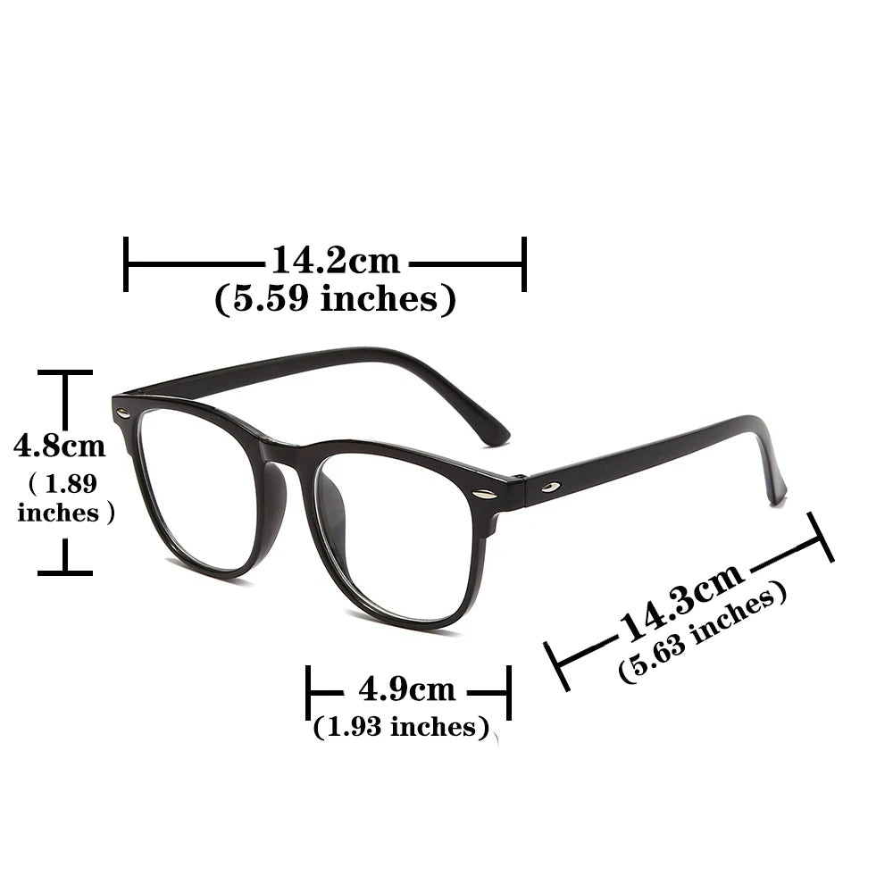 PACK 3 paires Lunettes Anti lumière bleue unisexe ( sans correction)