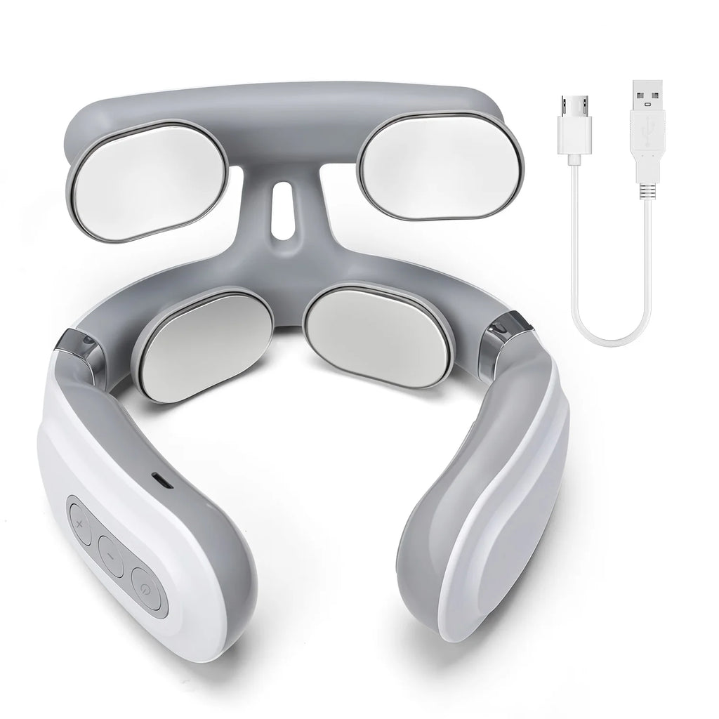 Masseur cervical intelligent 4D – Chaleur apaisante &amp; relaxation profonde