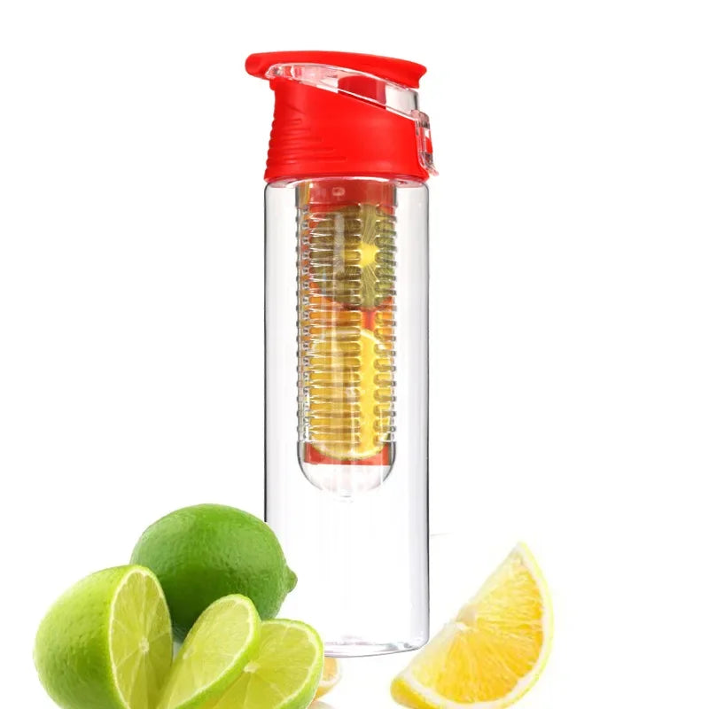 bouteille infuseur de fruits sans paille