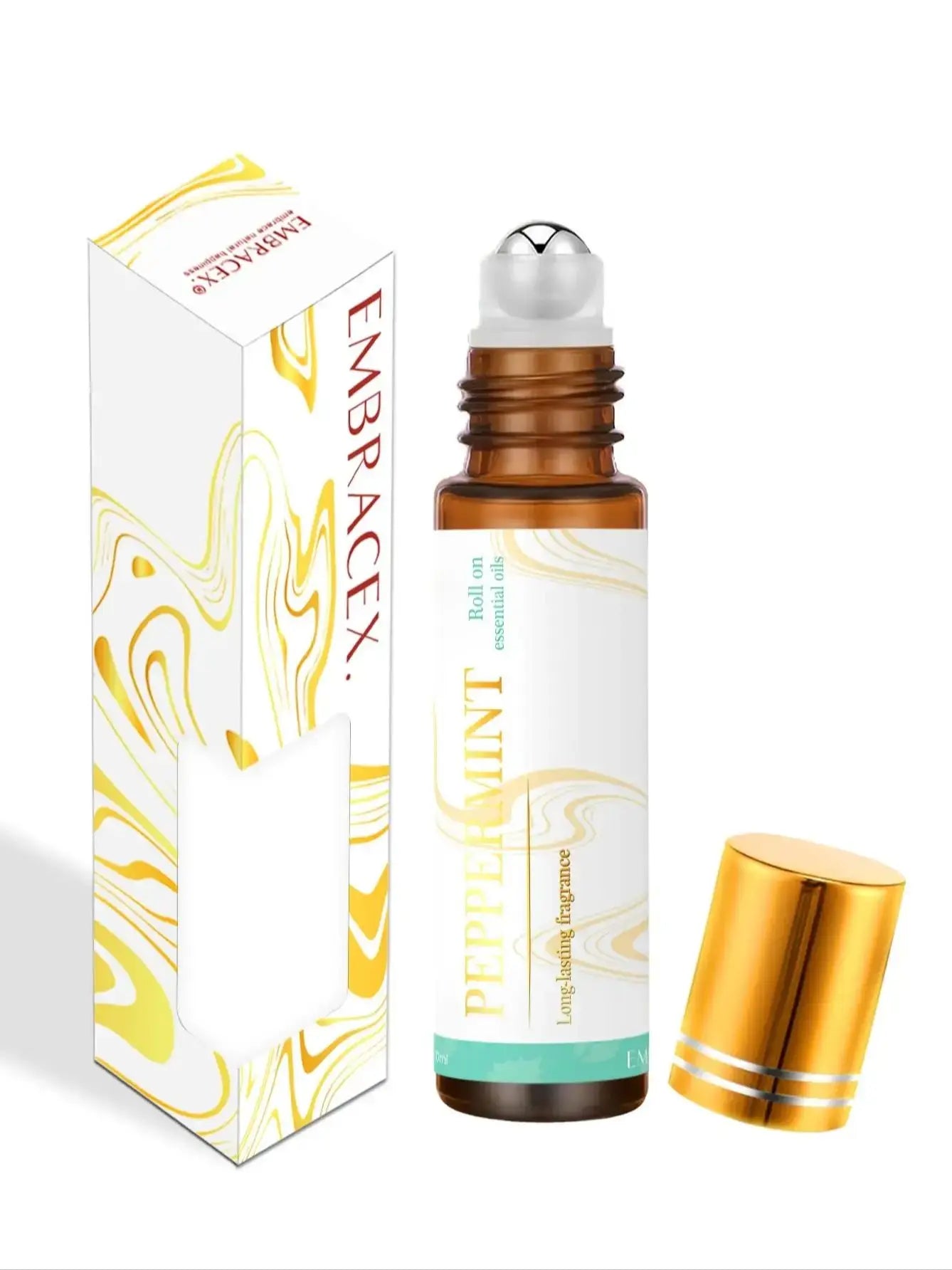 Roll-on Menthe poivré (Peppermint) Huile essentiel 10ml