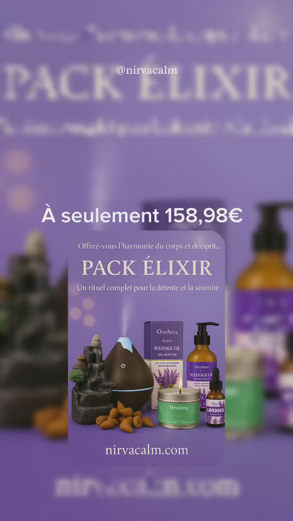 Pack Elixir- Valeur réel de 294,94€